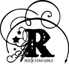 R ROCK STAR GIRLS logo