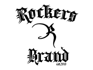 R ROCKERS BRAND EST. 2010 logo
