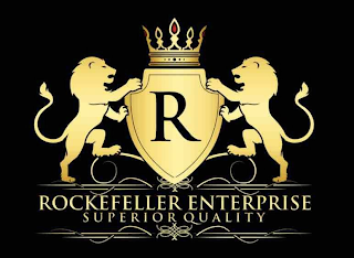 R ROCKFELLER ENTERPRISES SUPERIOR QUALITY logo