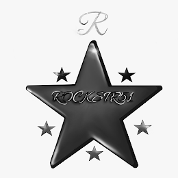 R ROCKSTR51 logo