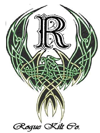 R ROGUE KILT CO. logo