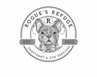 R ROGUE'S REFUGE SANCTUARY & DOG SERVICES EST:2023 logo