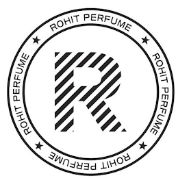 R ROHIT PERFUME logo
