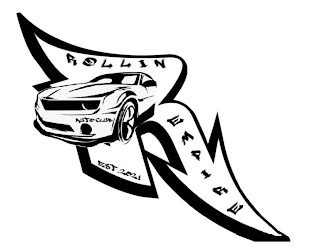R ROLLIN EMPIRE AUTO CLUB EST. 2021 logo