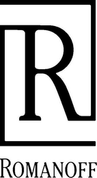 R ROMANOFF logo