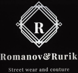 R ROMANOV & RURIK STREET WEAR AND COUTURE logo
