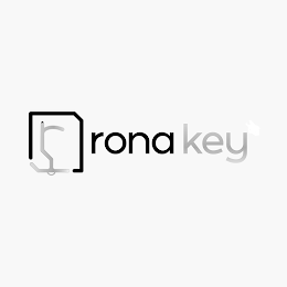 R RONA KEY logo