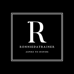 R RONNIEDATRAINER ASPIRE TO INSPIRE logo