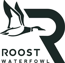 R ROOST WATERFOWL logo
