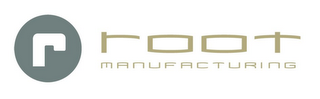 R ROOT MANUFACTURING logo