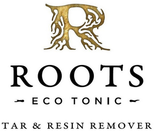 R ROOTS ECO TONIC TAR & RESIN REMOVER logo