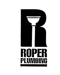 R ROPER PLUMBING logo