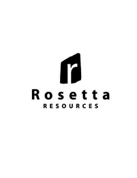 R ROSETTA RESOURCES logo