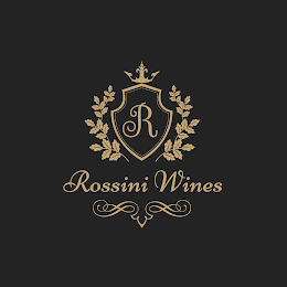 R ROSSINI WINES logo