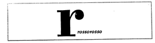 R ROSSOROSSO logo