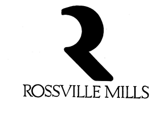 R ROSSVILLE MILLS logo