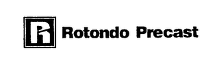 R ROTONDO PRECAST logo