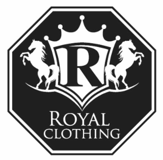 R ROYAL CLOTHING logo