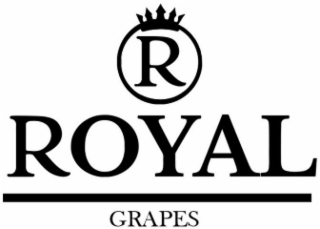 R ROYAL GRAPES logo