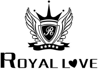 R ROYAL LOVE logo
