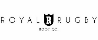 R ROYAL RUGBY BOOT CO. logo