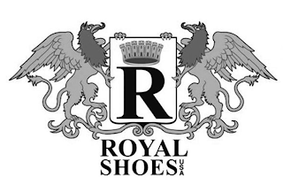 R ROYAL SHOES USA logo