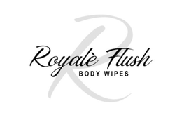 R ROYALÉ FLUSH BODY WIPES logo