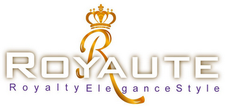 R ROYAUTE ROYALTY ELEGANCE STYLE logo