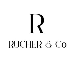 R RUCHER & CO logo