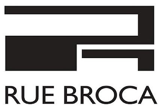 R RUE BROCA logo