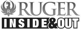 R RUGER INSIDE&OUT logo