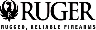 R RUGER RUGGED, RELIABLE FIREARMS logo