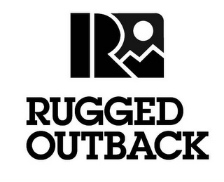 R RUGGED OUTBACK logo