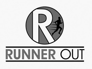 R RUNNER OUT logo