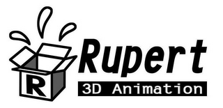R RUPERT 3D ANIMATION logo