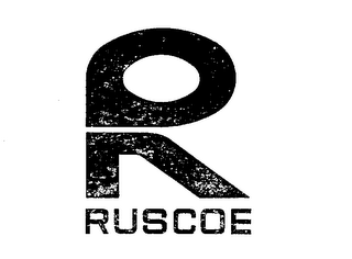 R RUSCOE logo