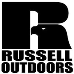 R RUSSELL OUTDOORS logo