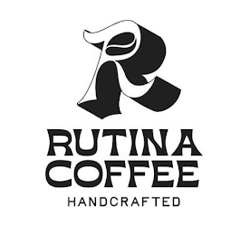 R RUTINA COFFEE HANDCRAFTED logo