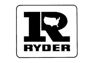 R RYDER logo