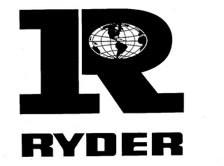 R RYDER logo