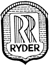 R RYDER logo