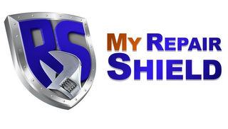 R S MY REPAIR SHIELD logo
