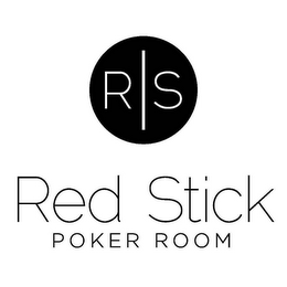 R S RED STICK POKER ROOM logo