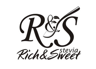 R & S RICH & SWEET STEVIA logo