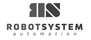 R S ROBOTSYSTEM AUTOMATION logo
