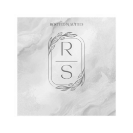R S ROOTED N SUITED logo