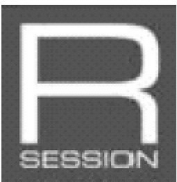 R SESSION logo