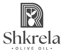 R SHKRELA OLIVE OIL logo