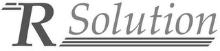 R SOLUTION logo