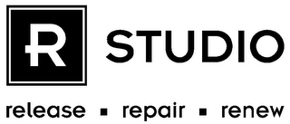 R STUDIO RELEASE REPAIR RENEW logo